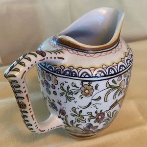 Vintage ceramic pitcher